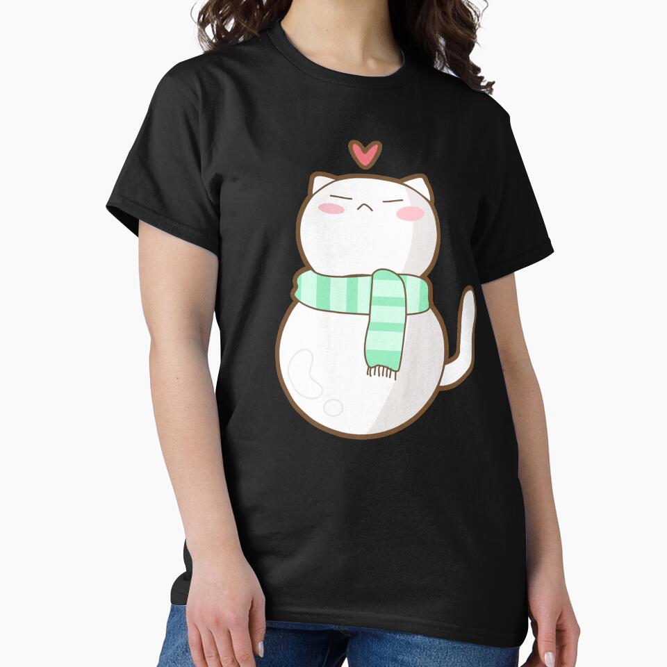 Snowman Cat by Gemmazzurra