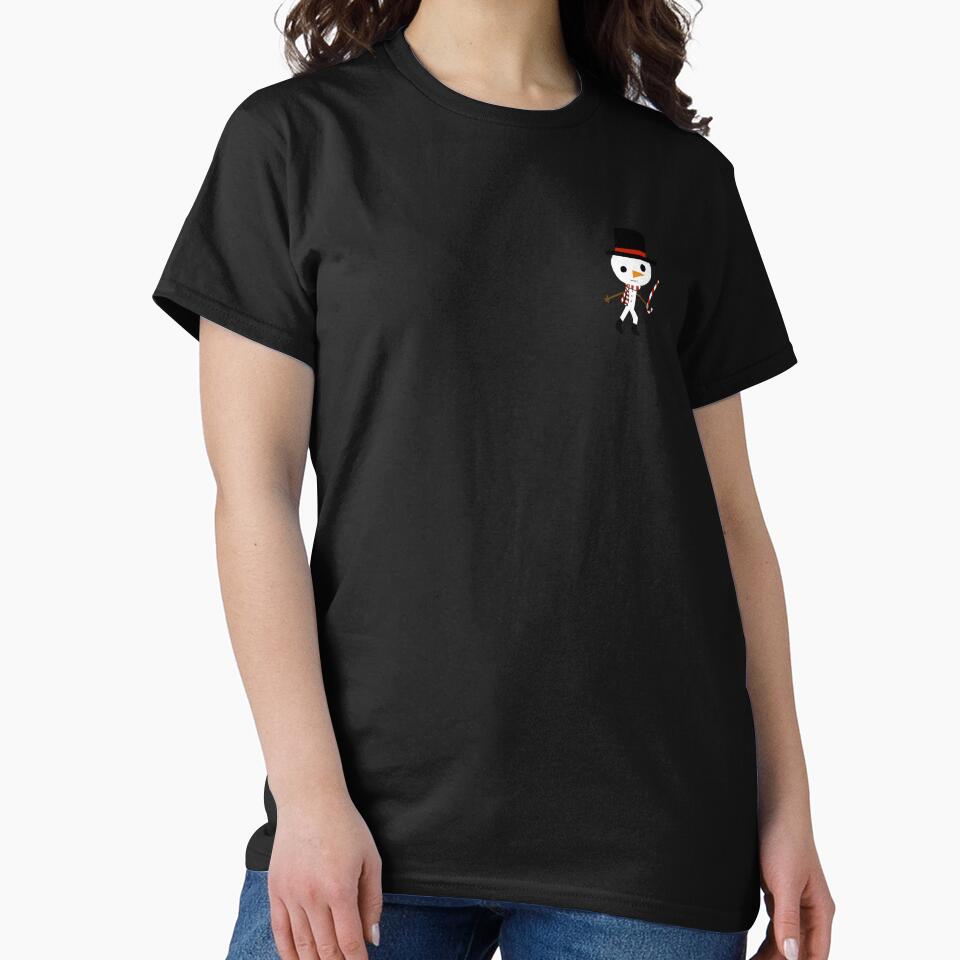 Bloo The Performing Snowman (Small) – Candy Cane Holiday Design by TummysEmporium
