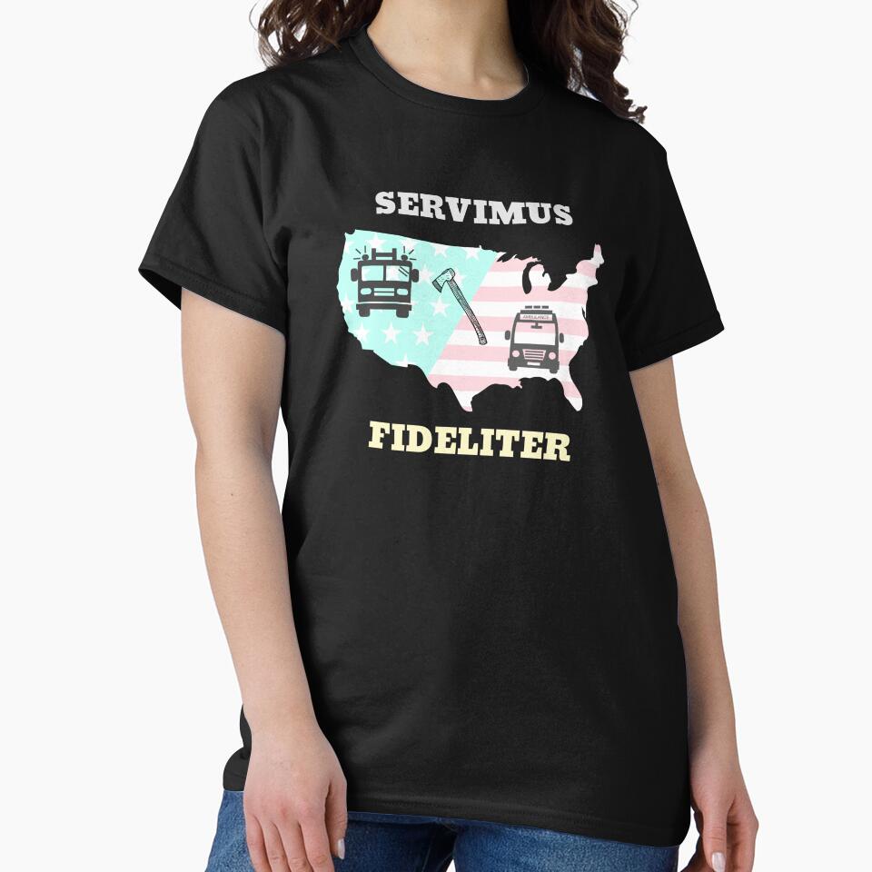 Servimus Fideliter_Serve Faithfully by JJShirtz