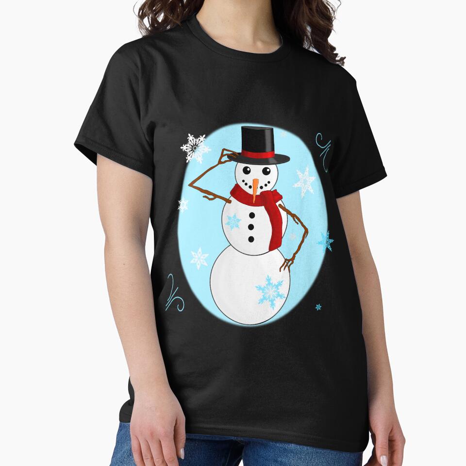 Snowman hat and scarf by Inkhornmedia