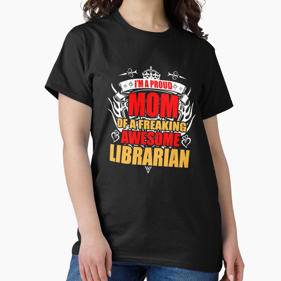 Copy of im Not Antisocial Id Just Rather Be PoI'm Proud Mom of Freaking Awesome Librarianwerlifting by bonnybazooka