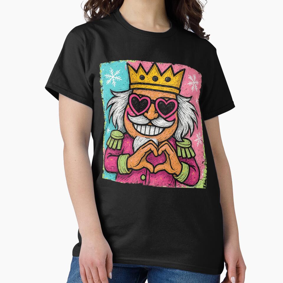 Pink Nutcracker King Christmas Love by varin-studio
