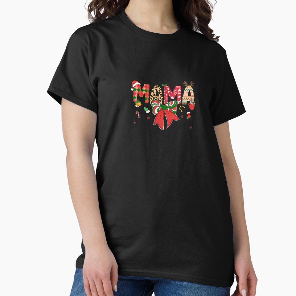 Mama Claus Santa Christmas Coquette Pajama Matching Family by grumpzara