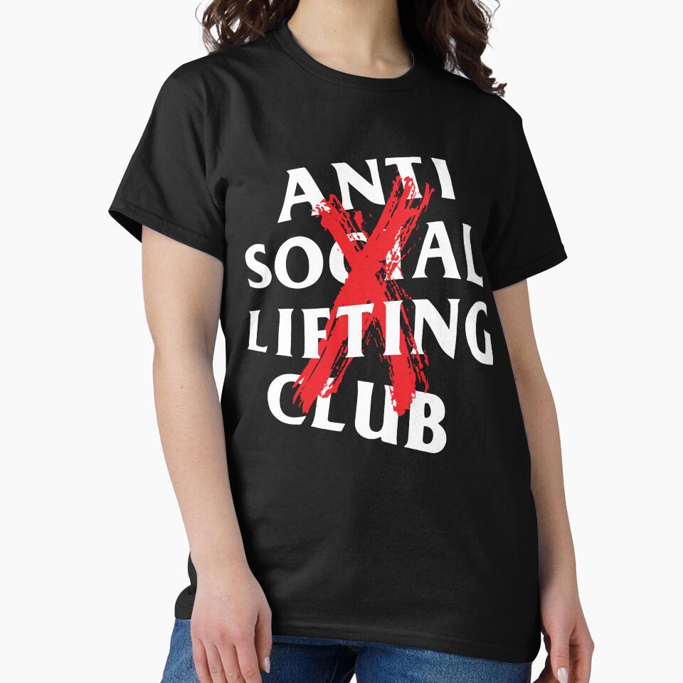 Anti Social Lifting Club Canceled Red by Too Sweet