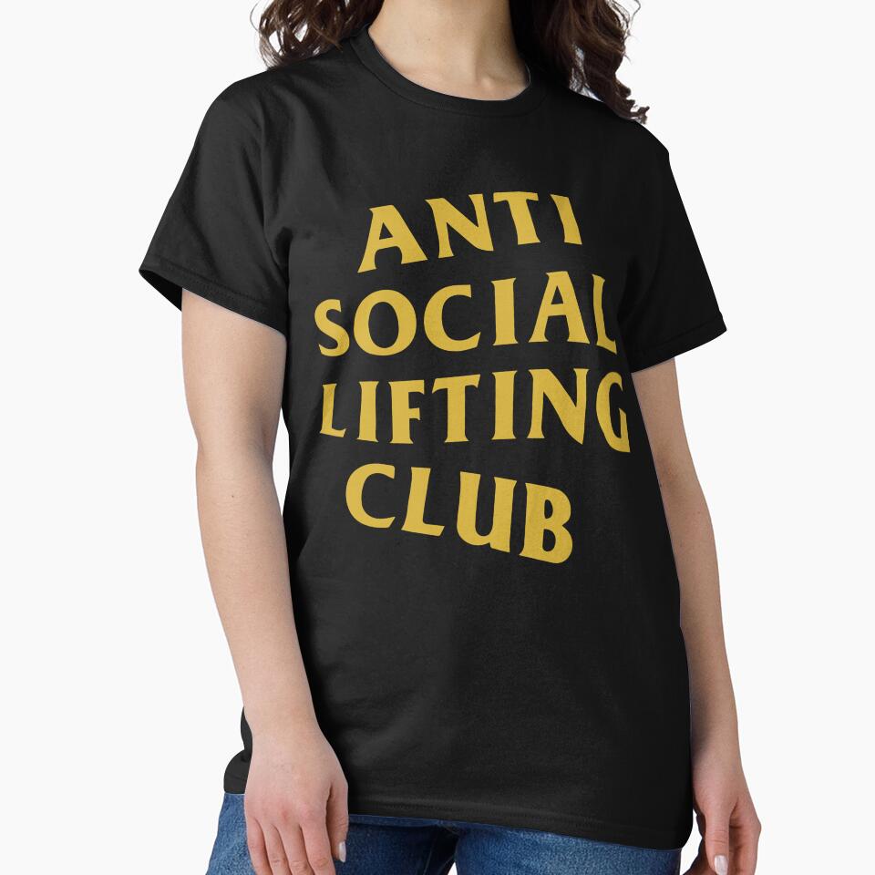 Anti Social Lifting Club Gold by Too Sweet