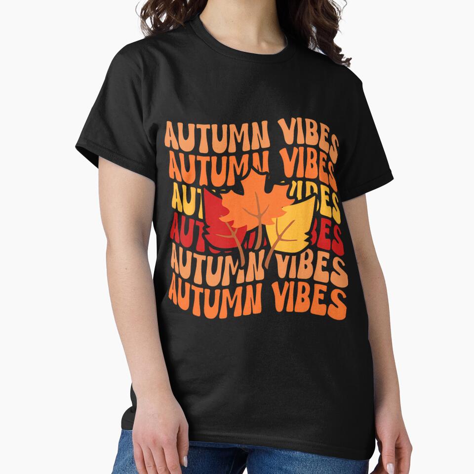 Autumn Vibes Leaves 	 	 Cozy Fall Season Vibes by stavemtasert