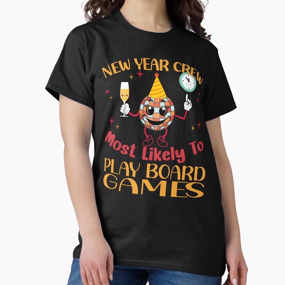 New Year Crew: Most Likely to Play Board Games by VibeHiveThreads