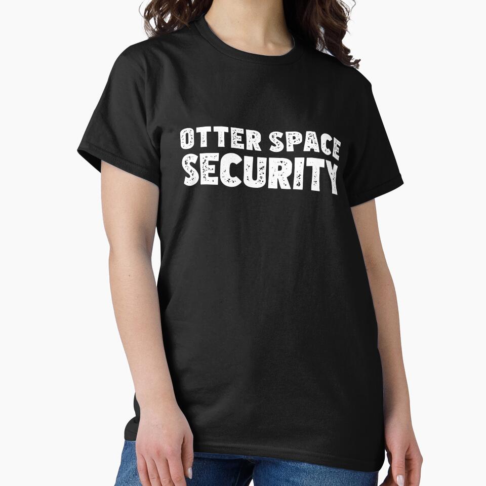 Awesome Otter Space Security A Space Otter Pun Sea Otter Fan by StrongShirts
