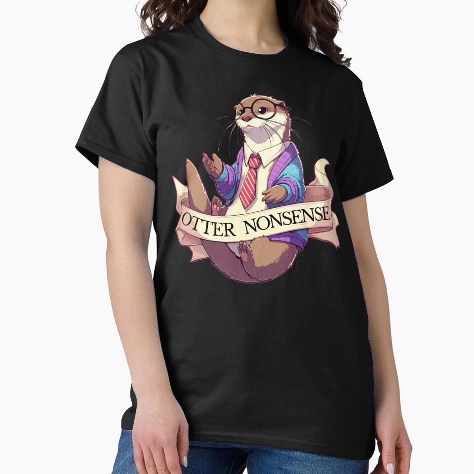Otter Nonsense Pun by TomFrontierArt