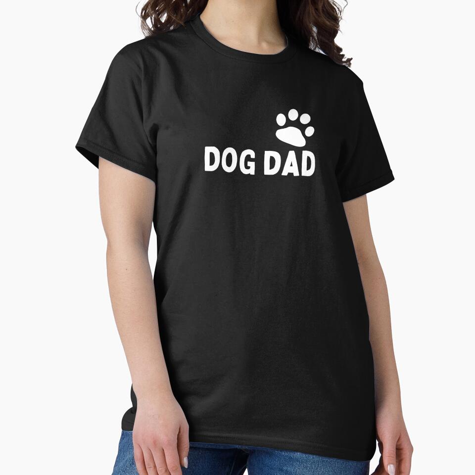 Dog Dad T'Shirt, Hats and More,  For the Ultimate Dog Dad – Wear Your Pup Pride! by Kaylews_Designs