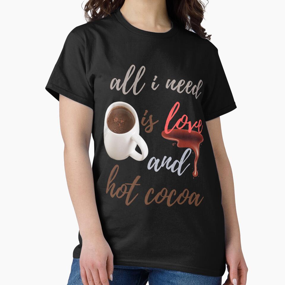 All I need is Love and Hot Cocoa Sticker by Schuva