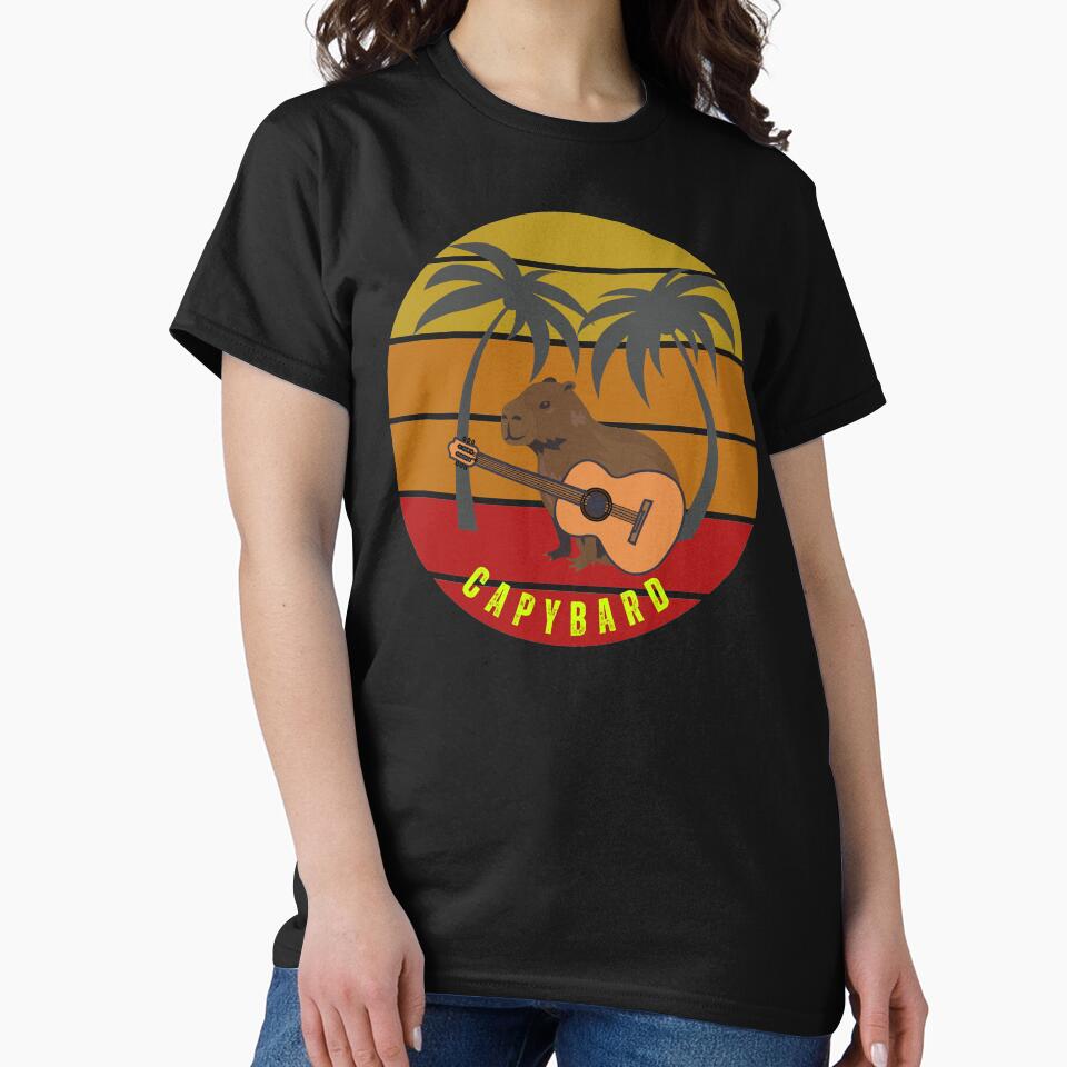 Capybara. Capybara bard. Capybara with hat,Capybara dad,Capybara baby,Capybara face. Capybara art, Capybara cartoon,Cute capybara, Capybara love,Capybara mom,Capybara design. Stickers, gifts. by Rowbic