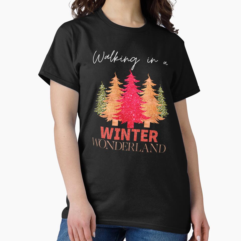Walking in a Winter Wonderland - Glitter Trees 3 by SimplyMe-Plus