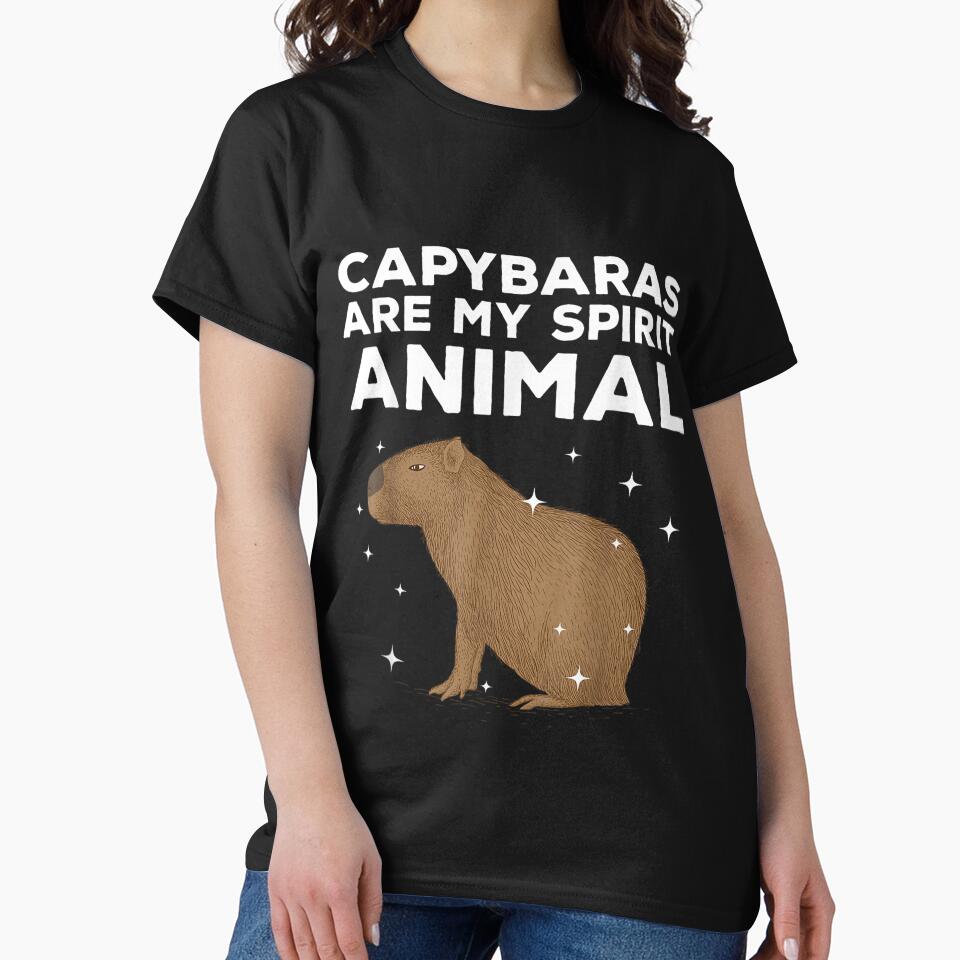 Cool Capybara For Men Women Rodent Spirit Animal Zoologist Art for Men Women Kids , Capybara Gift Lover by DZIRI NAJAT