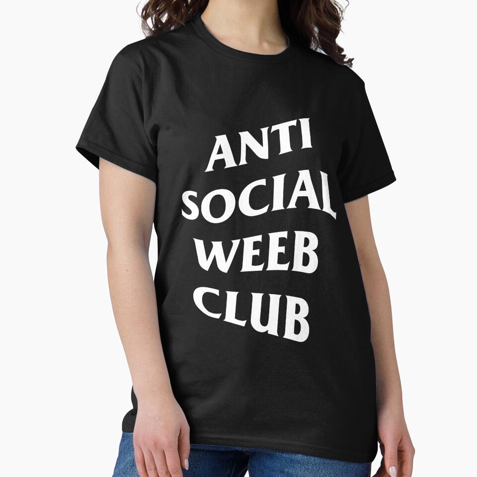 Anti Social Weeb Club by ShopBornSinner