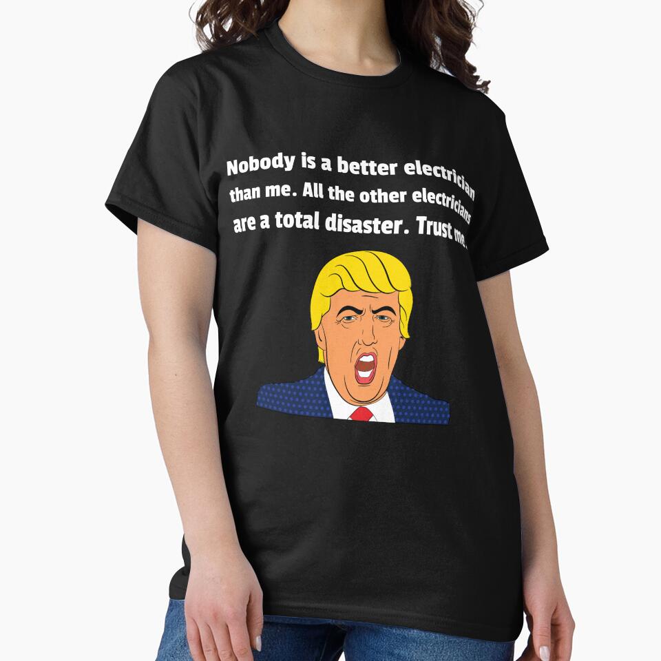 Funny Electrician Gifts - Funny Gift For Electrician - Funny Trump Gifts by Galvanized