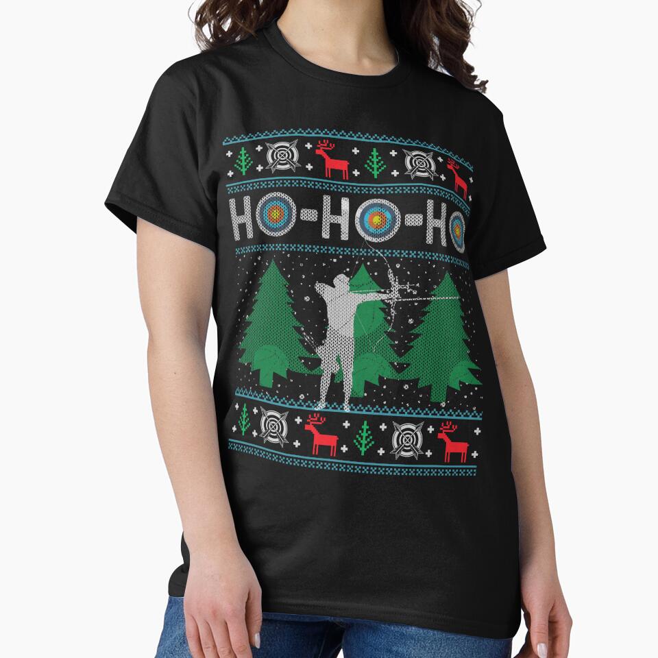 Christmas Archery Bow Hunting Bow Hunter Ugly Christmas Xmas by mrsmitful