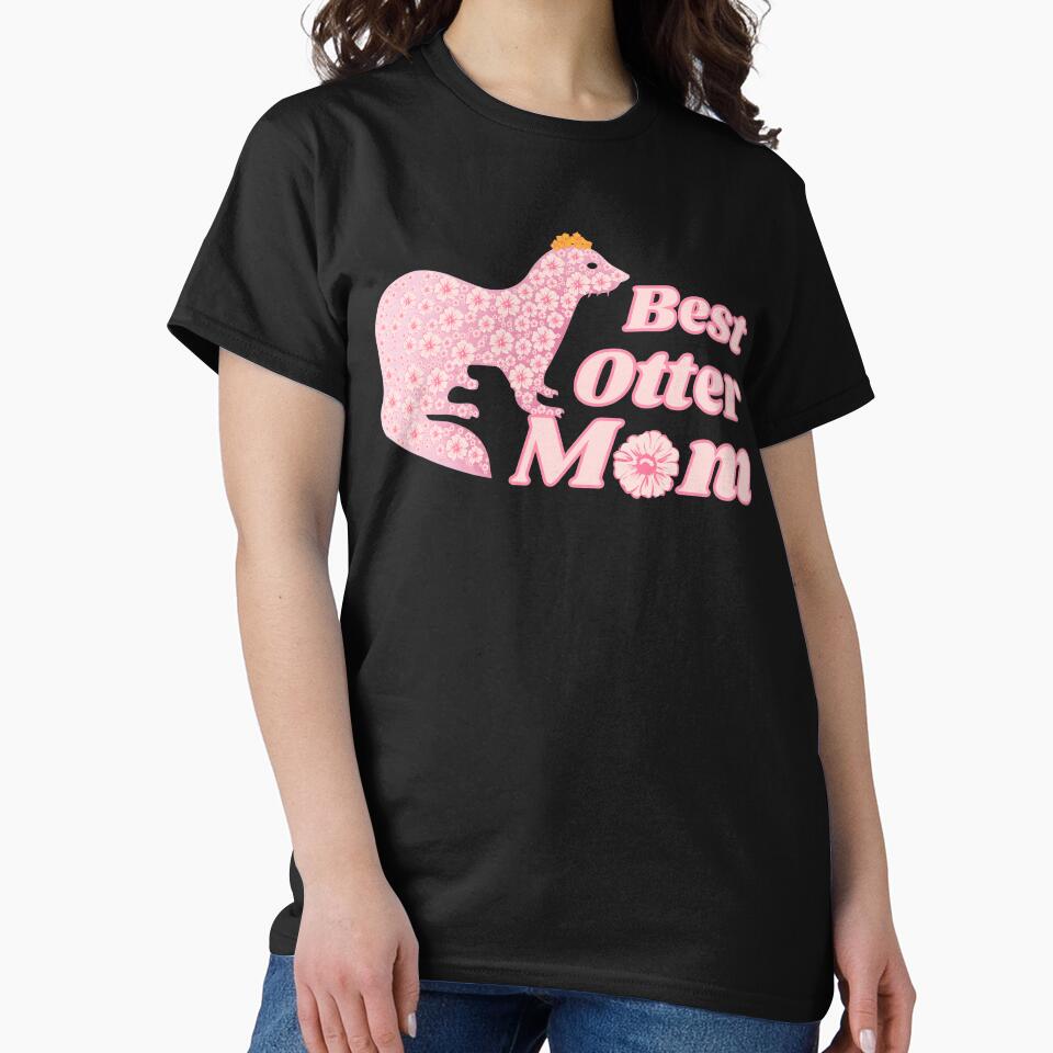 Best Otter mom pet otter sister gift by ArtsyloShop