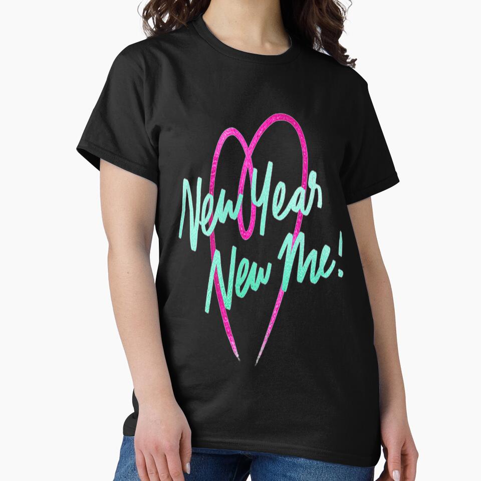 New Year New Me Lettering Design, 5, Howdy New Year,New Years Celebration, New Years Eve Countdown by Adri Barnard