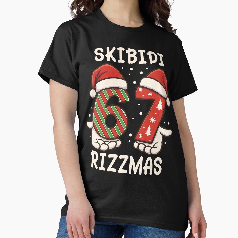 Rizz Christmas 67 Skibidi Rizzmas Funny Xmas by WeFineMost