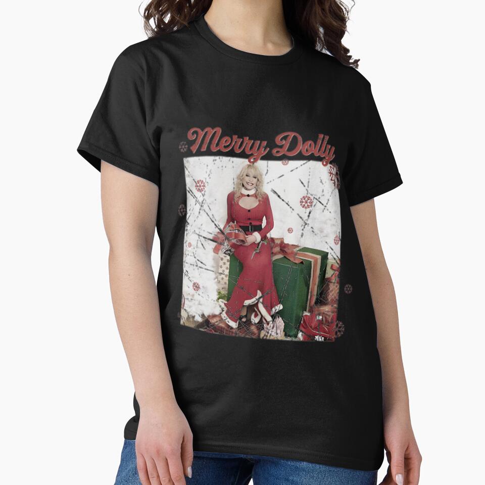 Have A Holly Dolly Christmas Western Cowgirl Country Holiday Design | ⭐⭐⭐⭐⭐ Best Seller by Lillypunk02