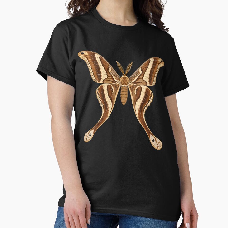 Hercules Moth Coscinocera hercules Anime  Style by Harpagann