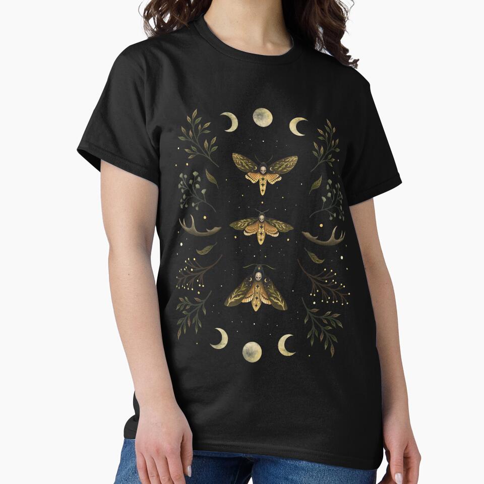 Death Head Moths Night by episodicDrawing Unisex