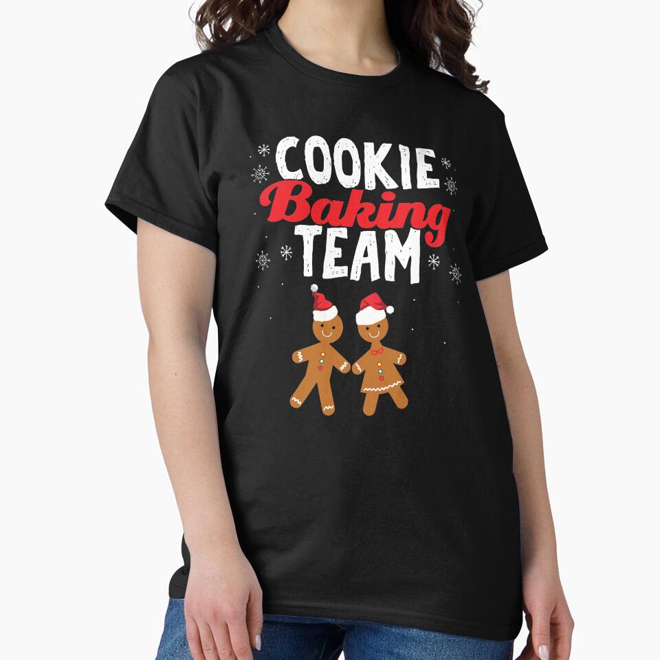 Christmas Gingerbread Cookie Baking Team by tshirtexpressiv