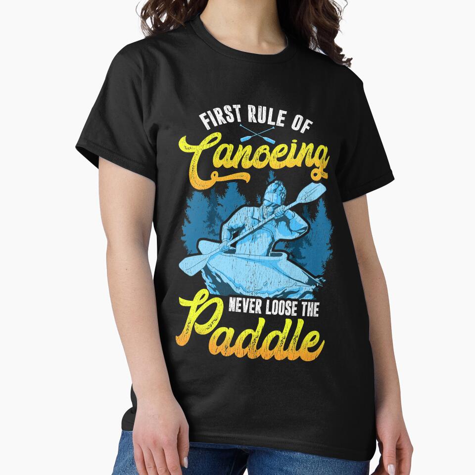 Funny Canoeing design by noirepulse