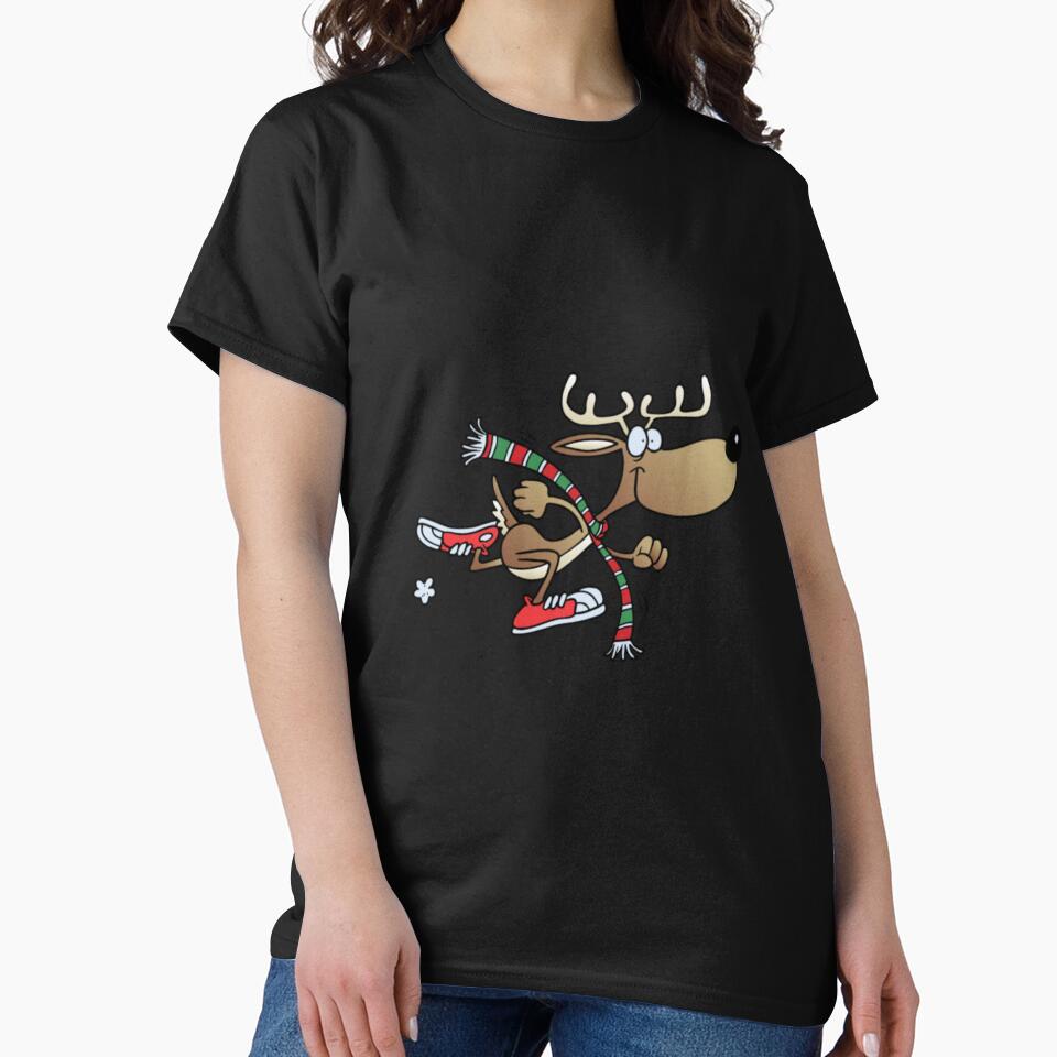 Running reindeer at Christmas marathon by Anas ⭐⭐⭐⭐⭐