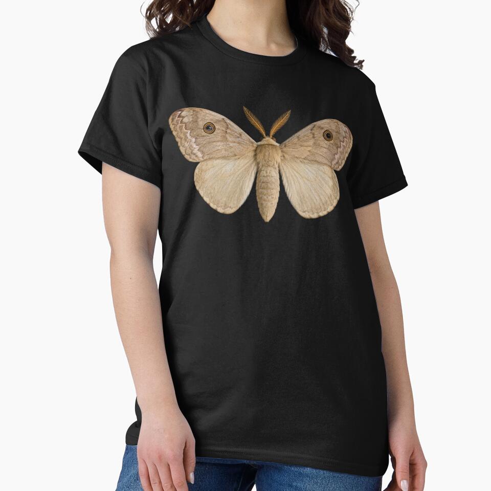 Chinese Tussar Moth Antheraea Pernyi Realistic Style by Harpagann