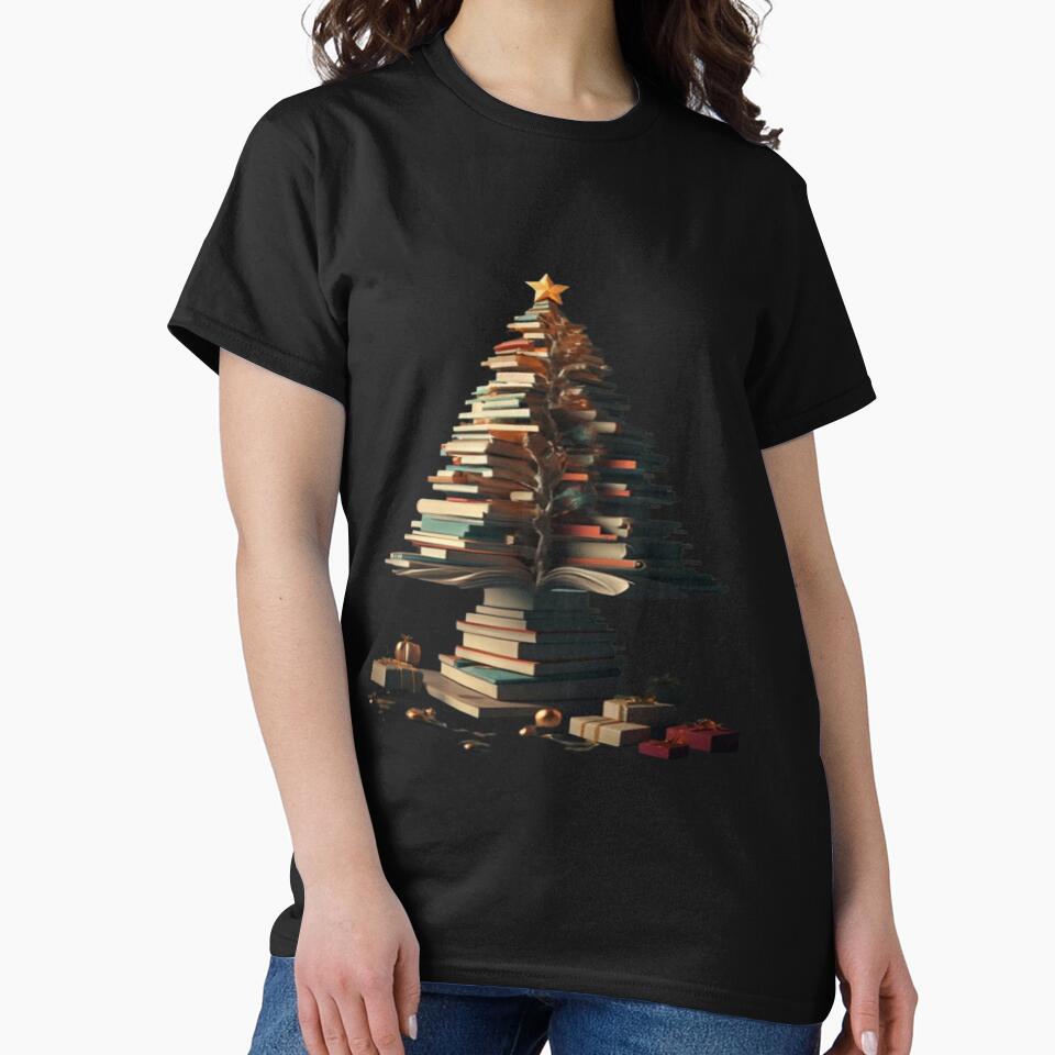 Bookish Christmas Tree by bittucreates