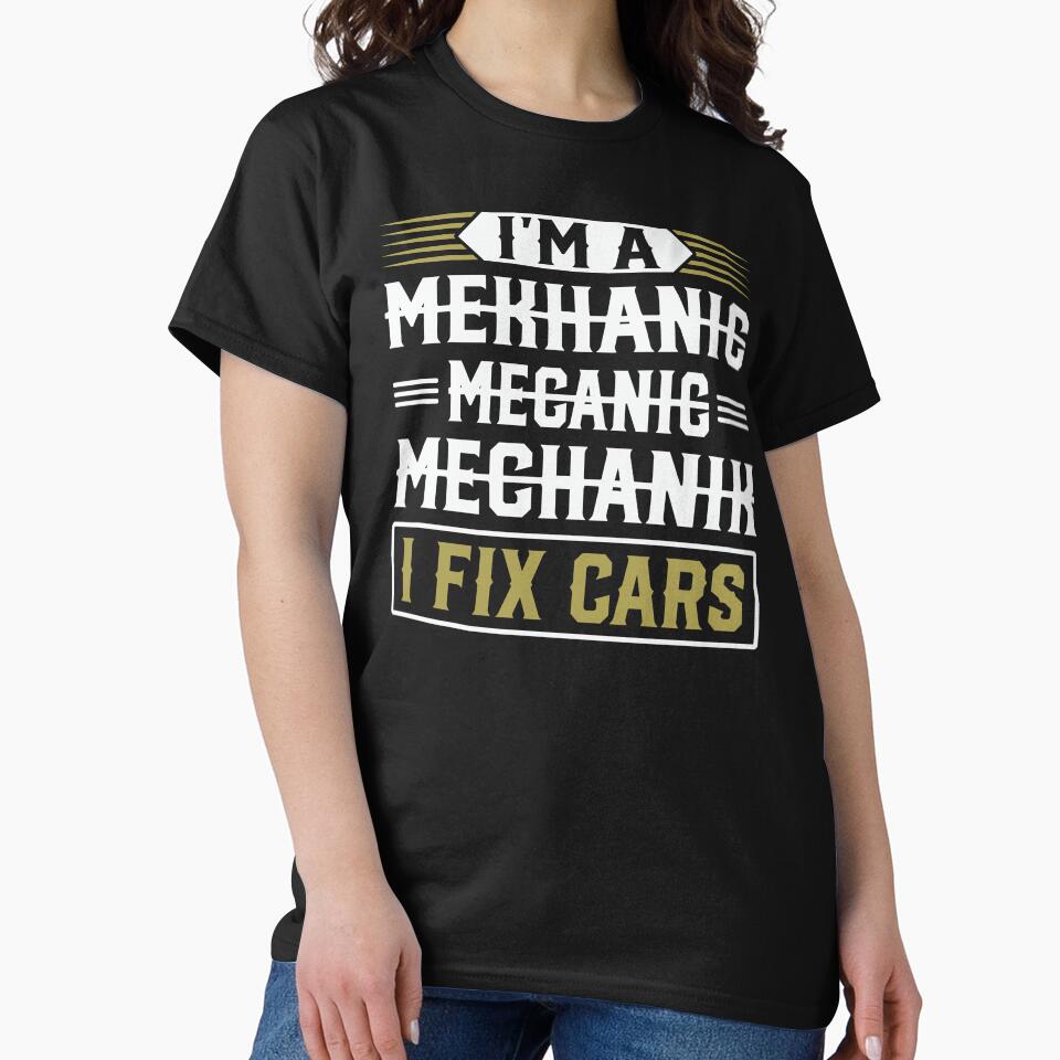 I Fix Cars Funny Mechanic by justie1977