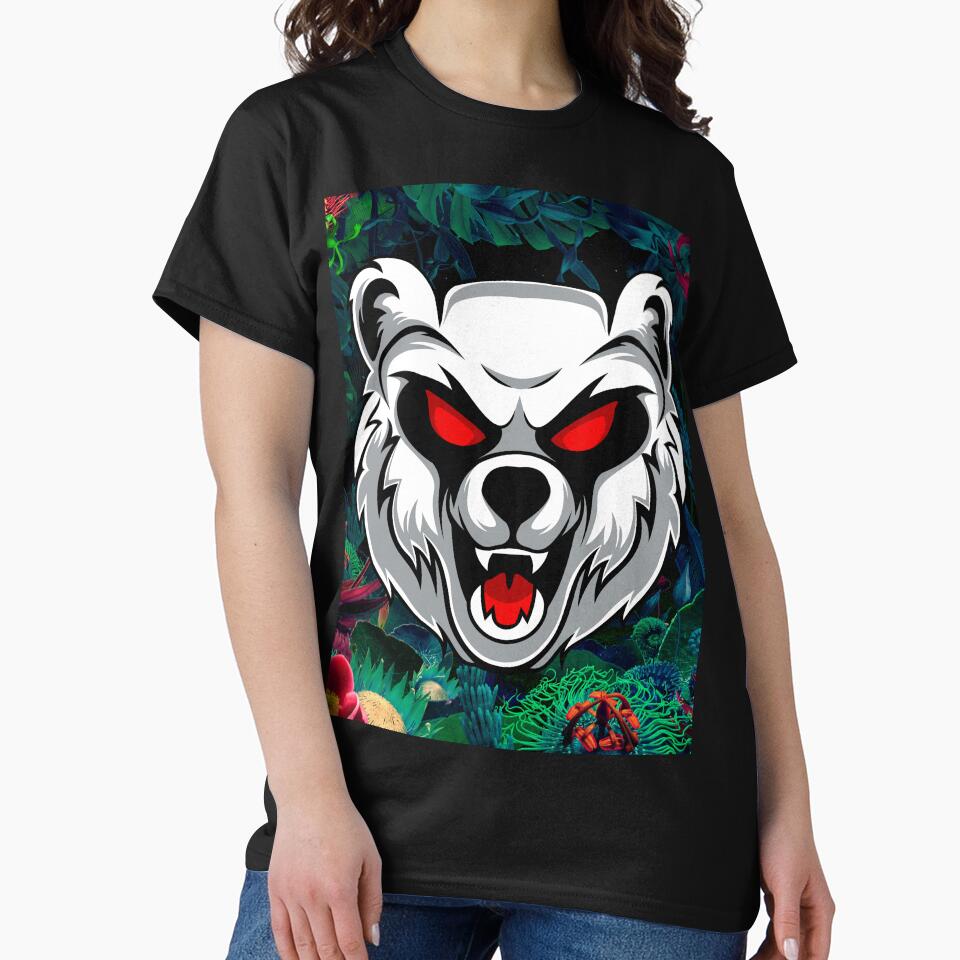 BEAR GRAPHIC RED HOT POLAR BEAR PEPPER DESIGN by OnlineTshirtMan