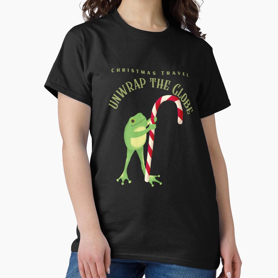 Christmas Travel Unwrap The Globe - Traveling Christmas by WrighTeeHut
