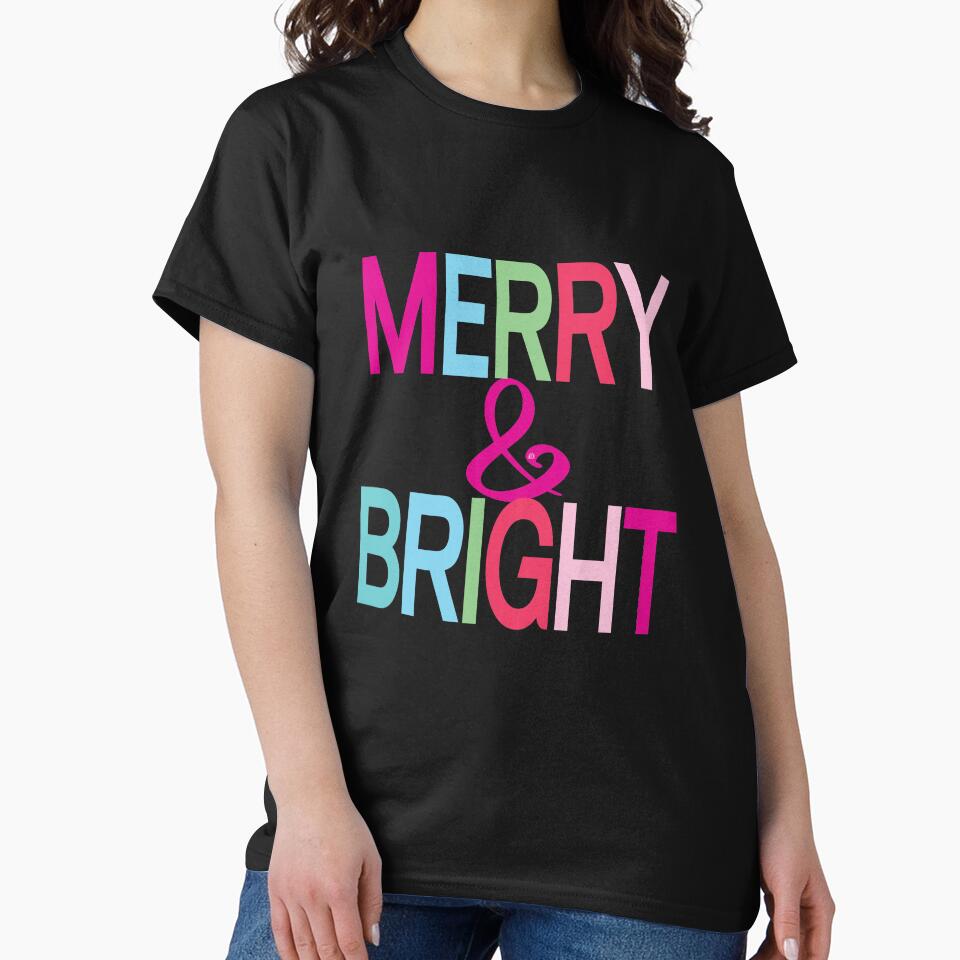 Merry and Bright Christmas Sweater, by DAM Creative, by DAM Creative ⭐⭐⭐⭐⭐
