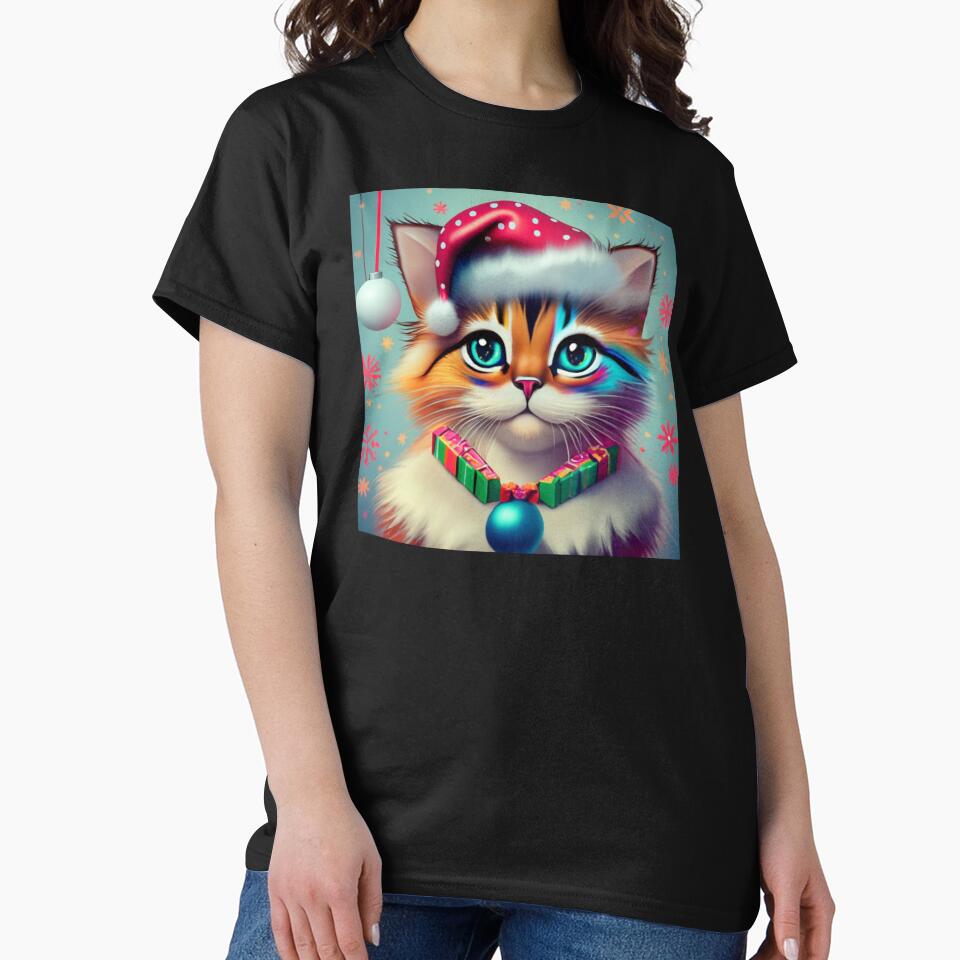 Merry Catmas Meowy Christmas Cute Cat funny Christmas Gifts for Cat Lovers by MatthewViews