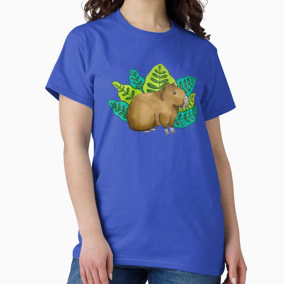 Cute Capybara Illustration by NikaIllustrates