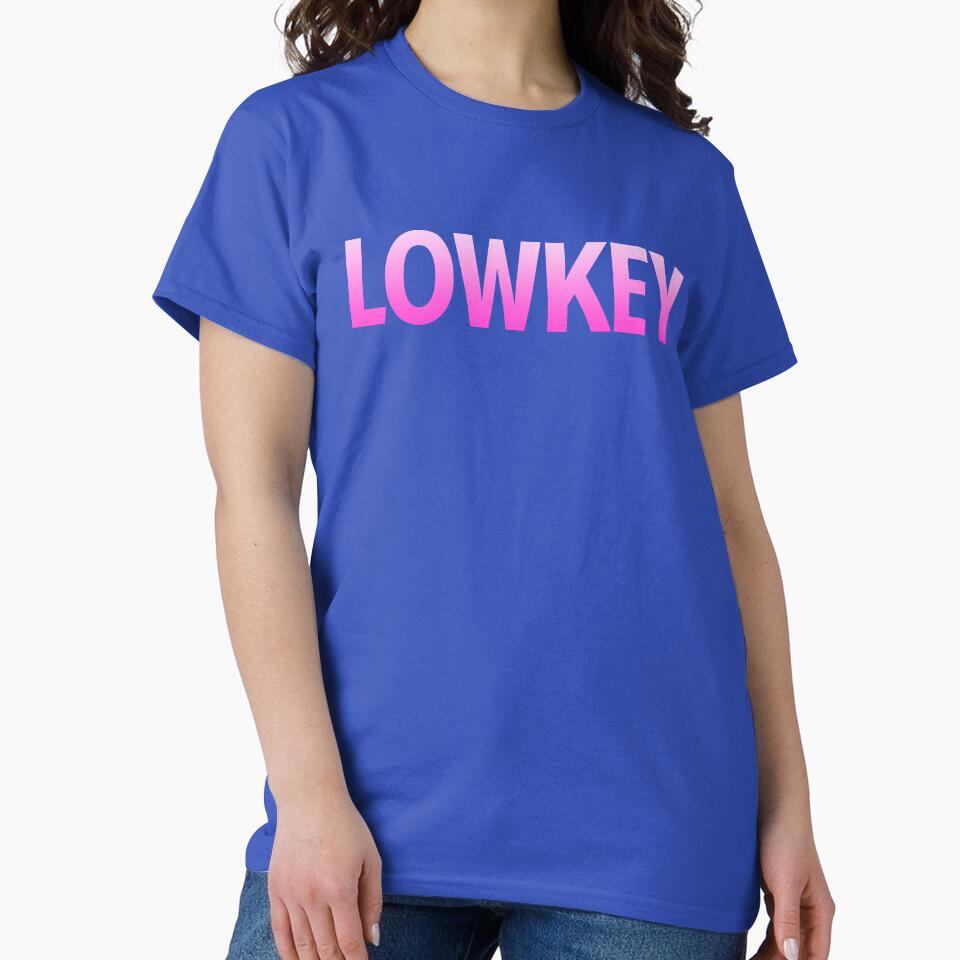 Lowkey in Pink Gradient by Memes N Lore