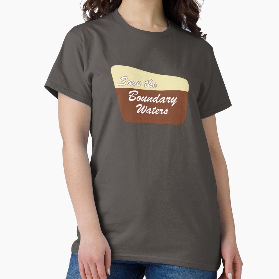 Save the Boundary Waters Sign by johnnybside Unisex