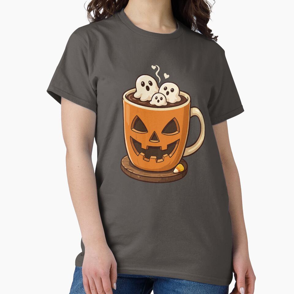 Halloween Cocoa with Ghost Marshmallows by Ghost on Toast