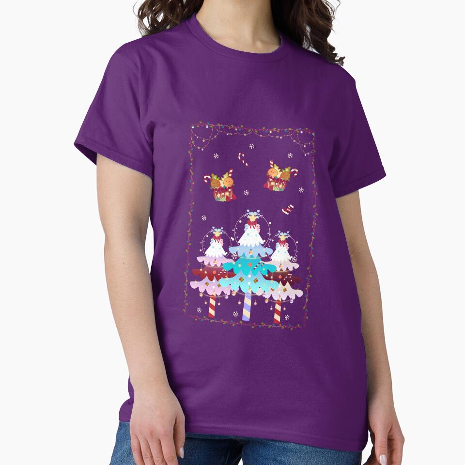 Christmas Tree and Gingerbread Cookies Vertical Ver by synckage