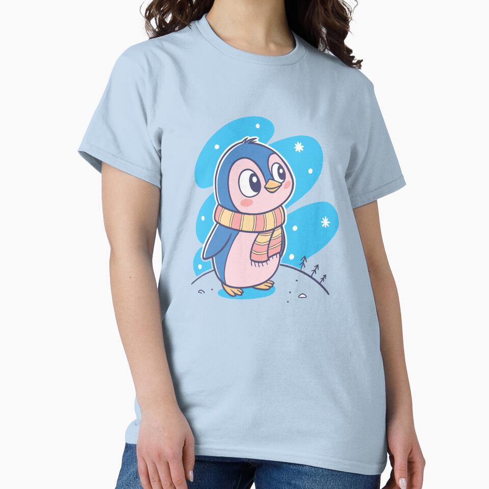 Cute Penguin with Cozy Scarf by PholPol1959