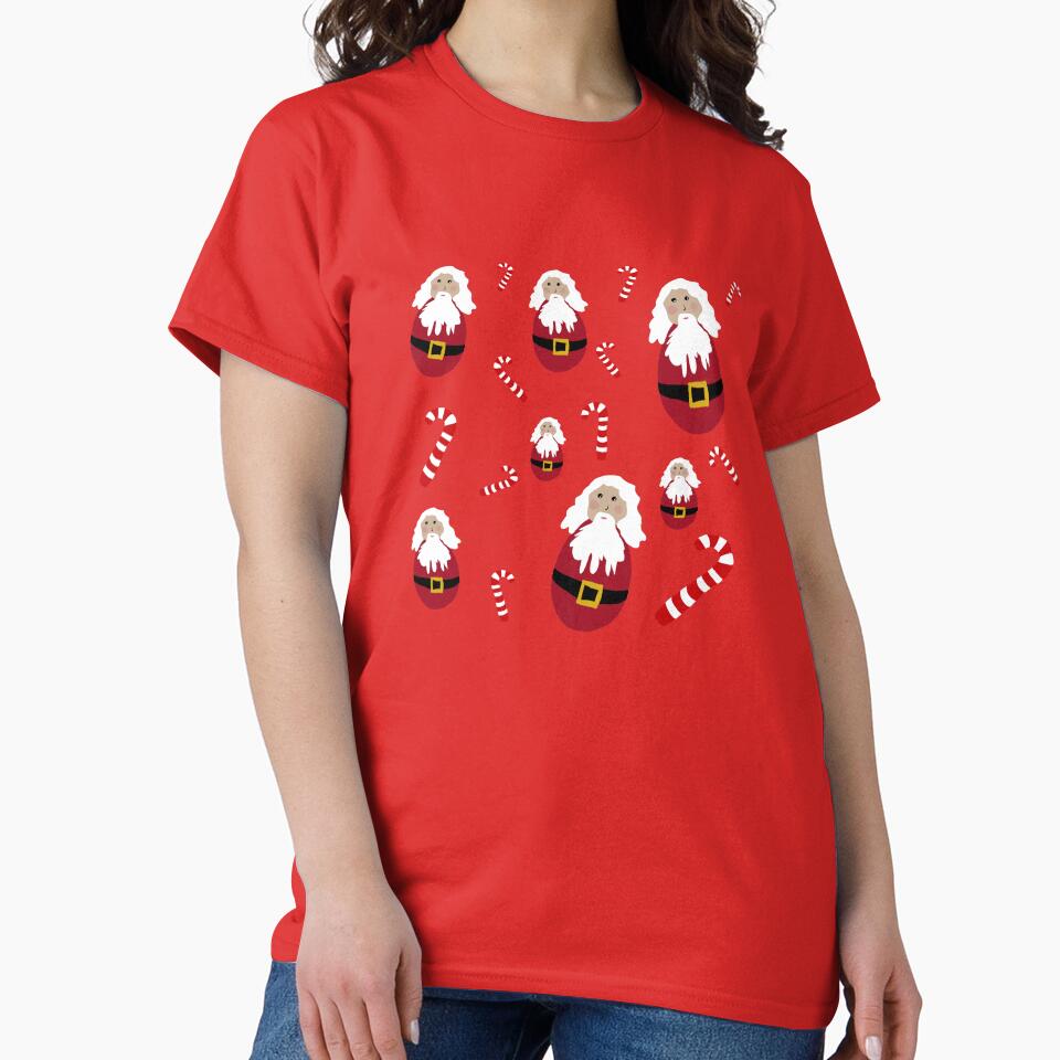 santa's and candy canes by NSdesigns55