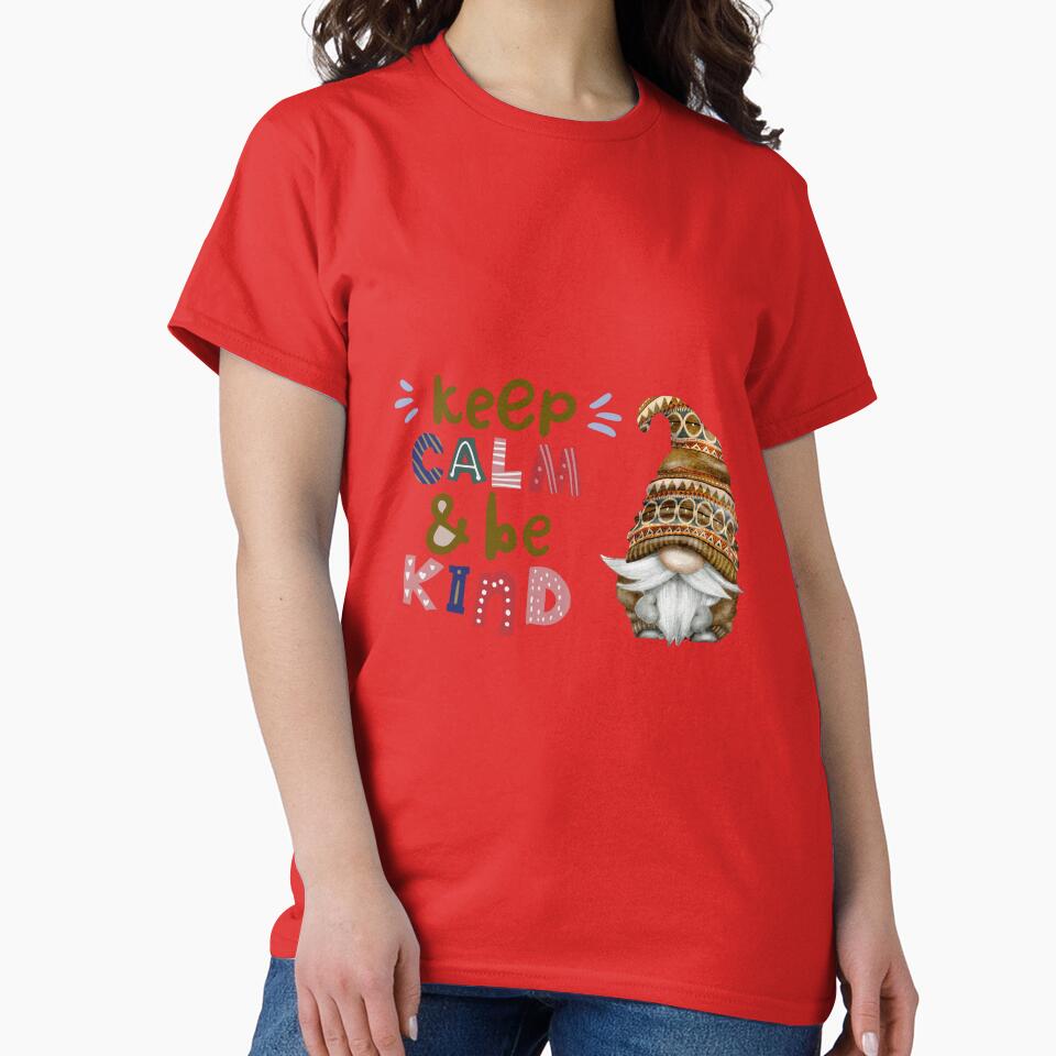 Keep Calm and Be Kind- Boho Hippie Gnome by Mumzy2many