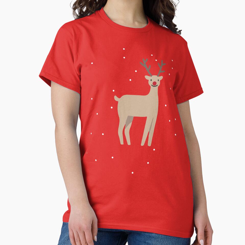 Jingle Glow Reindeer by PrintsByAnnJ