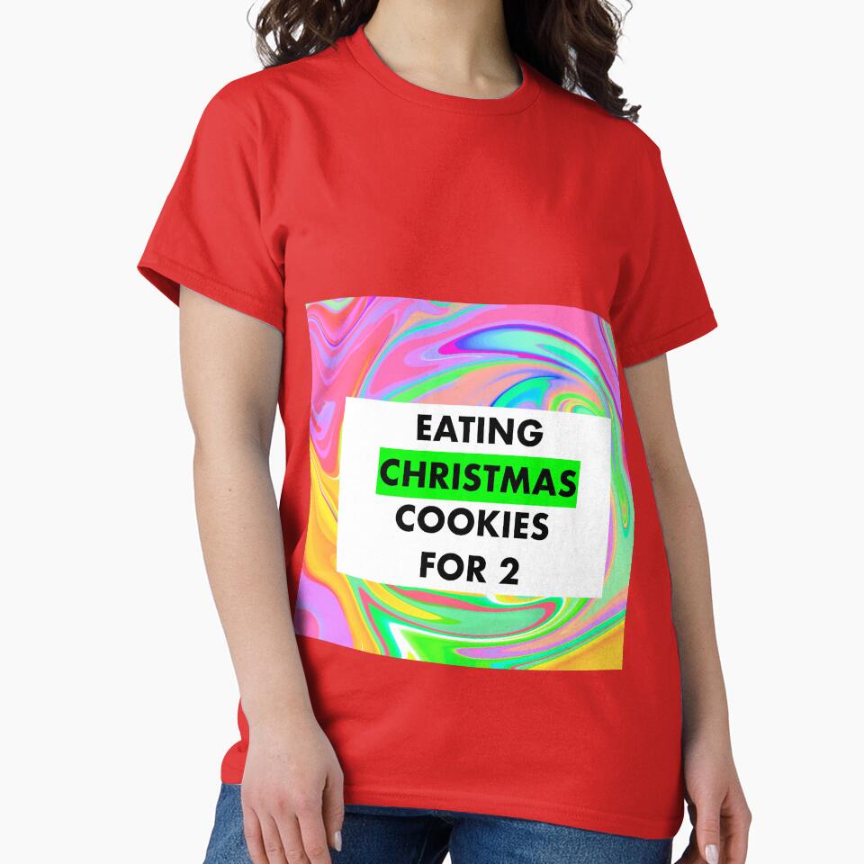 eating christmas cookies for two by MonoMerch26