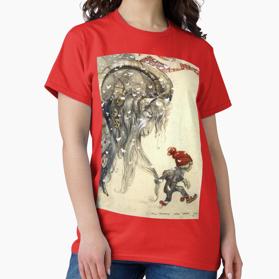 Yule Goat - John Bauer Christmas by forgottenbeauty