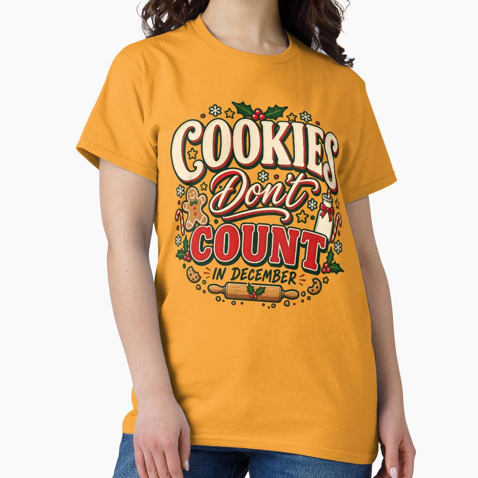 Cookies Don't Count in December – Funny Christmas Baking by  MAD's Recreation Studio