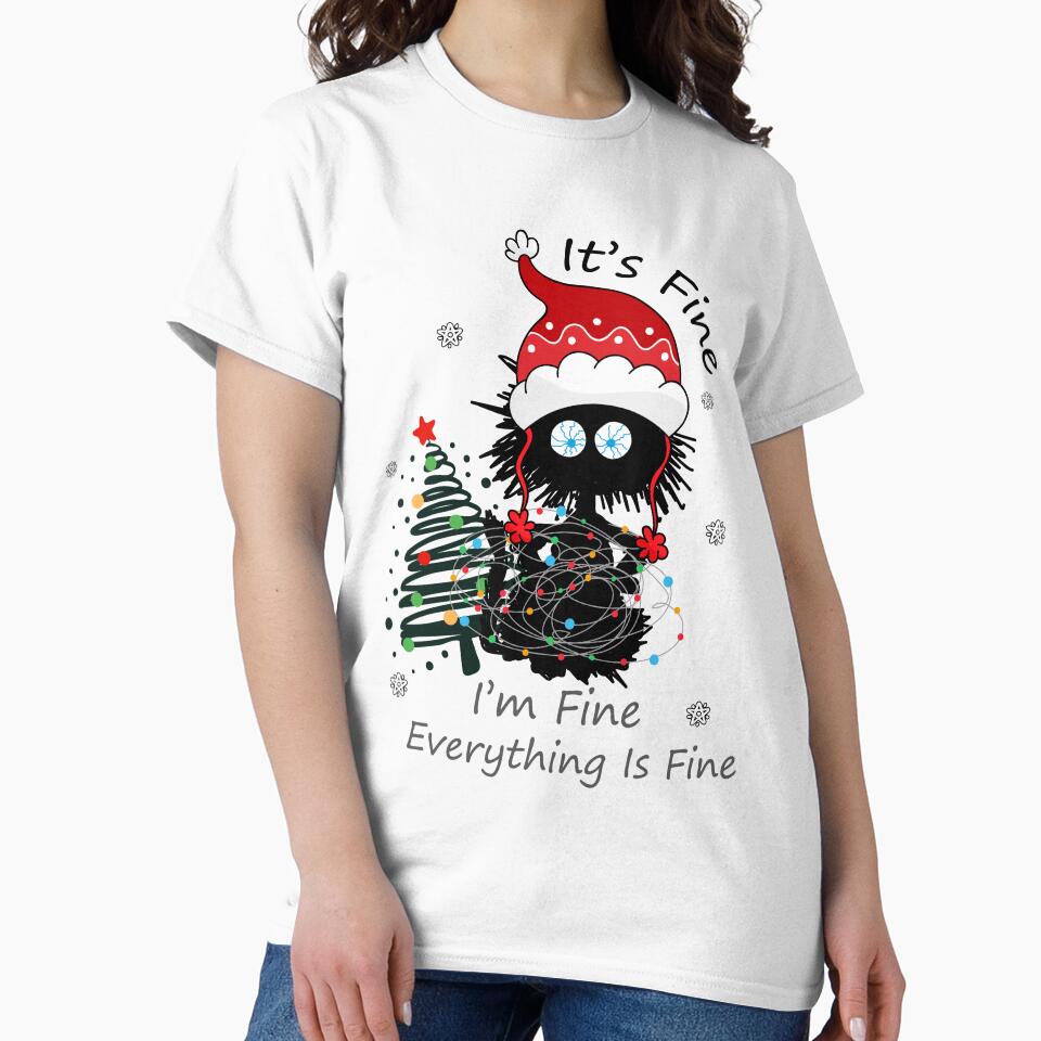 Funny Christmas Cat by Tmino-design